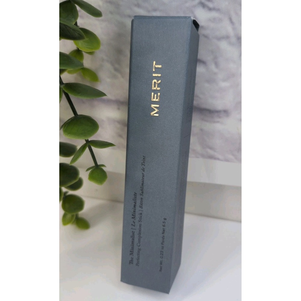 NIB!🌿MERIT OCHRE The Minimalist Perfecting Complexion Stick Foundation 0.23 oz